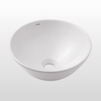 Cuba De Apoio 35cm Redonda Basic Branca - Celite